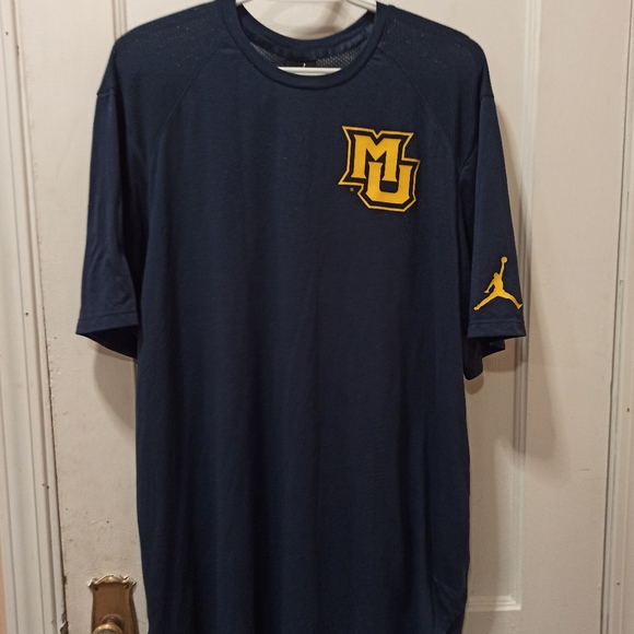 Marquette Golden Eagles Jordan Brand  Elite Basketball On-Court Shooter T-shirXX - Picture 2 of 11